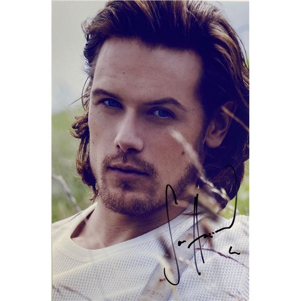 Autograph Signed Sam Heughan Photo