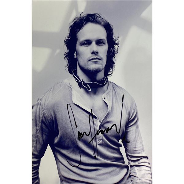 Autograph Signed Sam Heughan Photo
