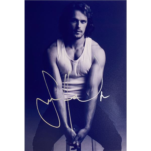 Autograph Signed Sam Heughan Photo
