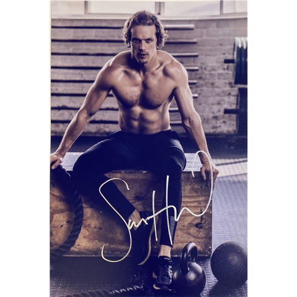 Autograph Signed Sam Heughan Photo