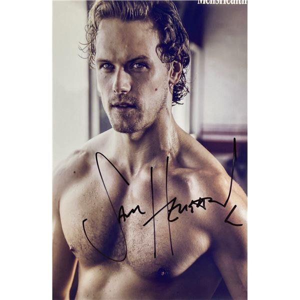 Autograph Signed Sam Heughan Photo