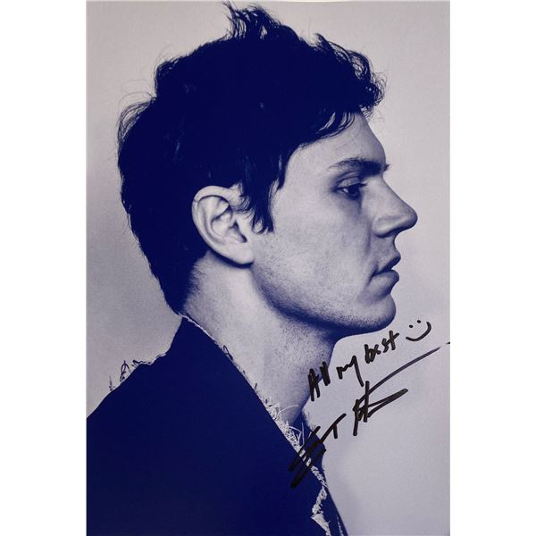Autograph Signed Evan Peters Photo