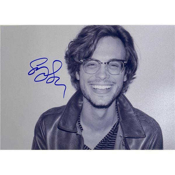 Autograph Signed Matthew Gray Gubler Photo
