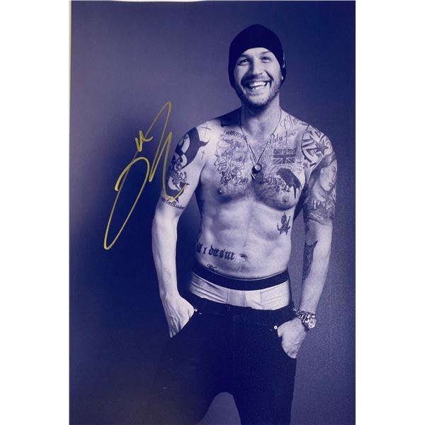 Autograph Signed Tom Hardy Photo