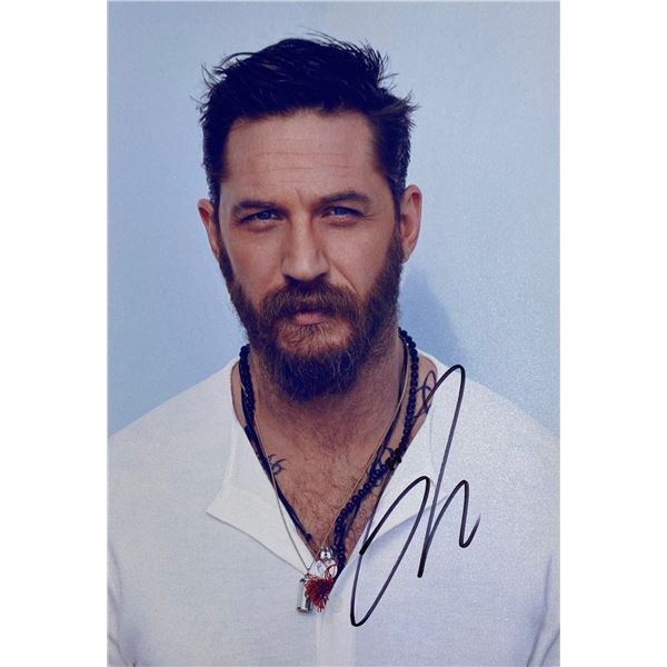 Autograph Signed Tom Hardy Photo