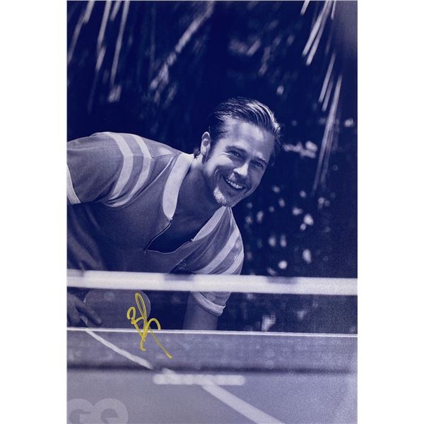 Autograph Signed Brad Pitt Photo