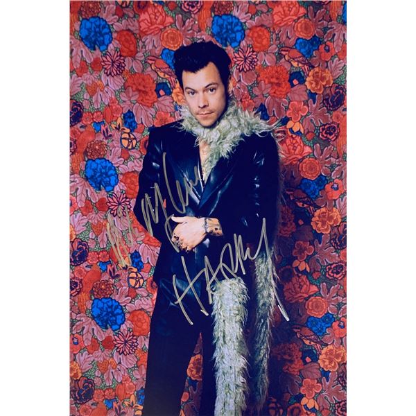Autograph Signed Harry Styles Photo