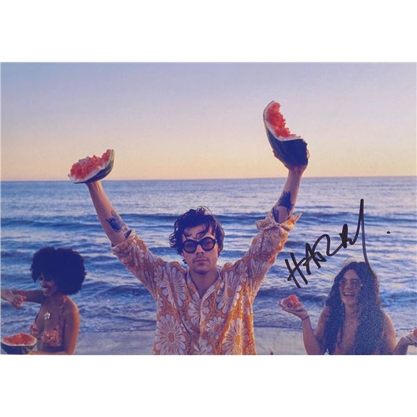 Autograph Signed Harry Styles Photo