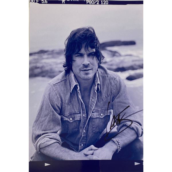 Autograph Signed Ian Somerhalder Photo