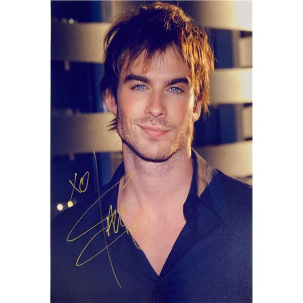Autograph Signed Ian Somerhalder Photo
