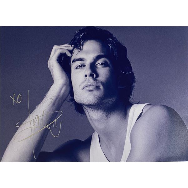 Autograph Signed Ian Somerhalder Photo