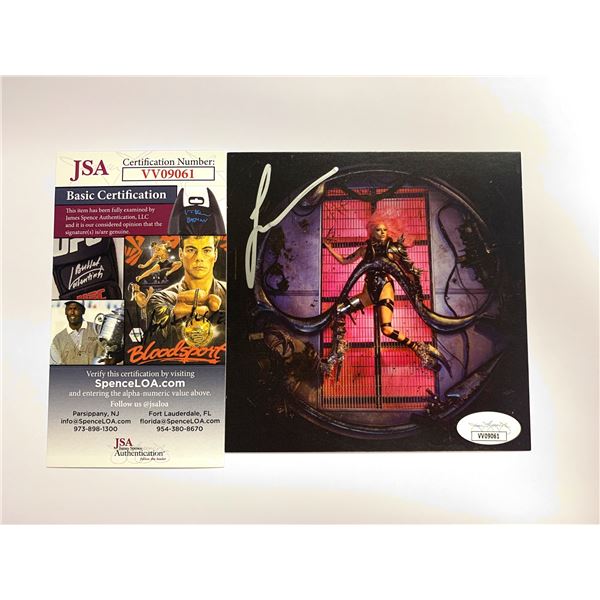 Autograph Signed Lady Gaga Chromatica Card