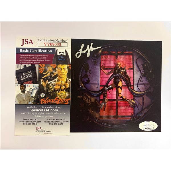 Autograph Signed Lady Gaga Chromatica Card