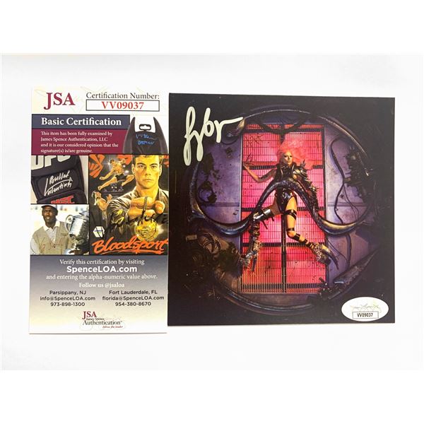 Autograph Signed Lady Gaga Chromatica Card