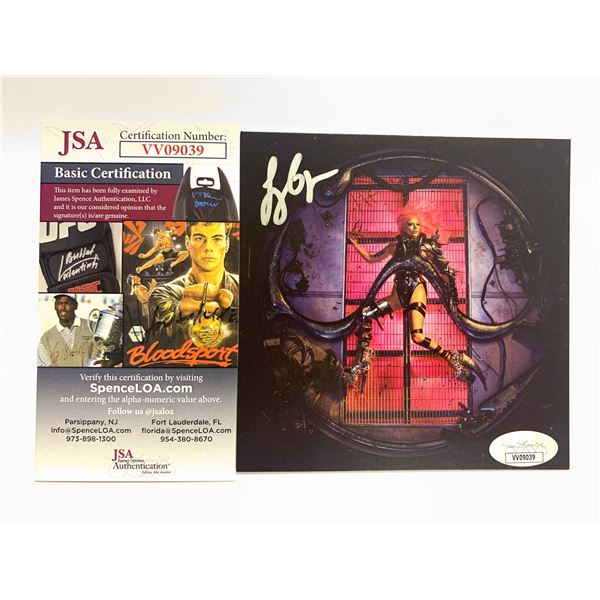 Autograph Signed Lady Gaga Chromatica Card