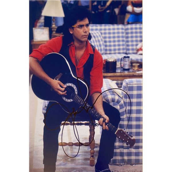 Autograph Signed  John Stamos Photo