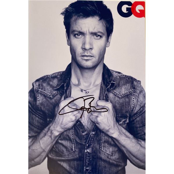 Autograph Signed  Jeremy Renner Photo