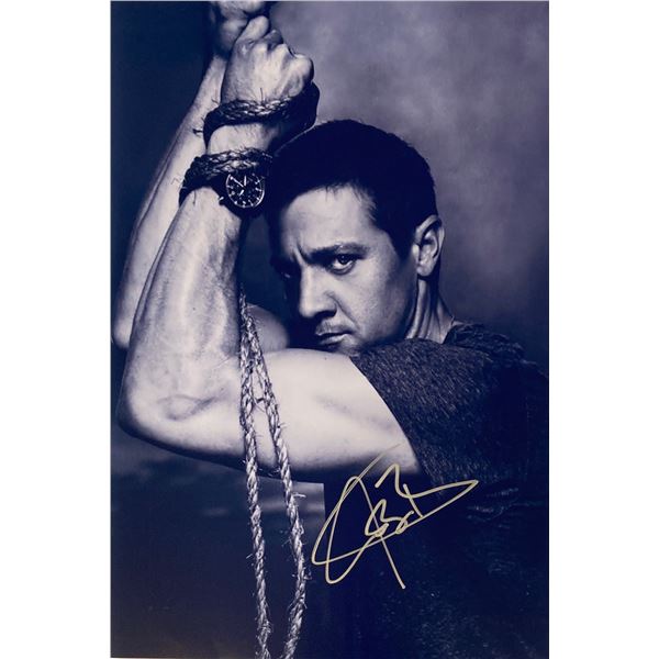 Autograph Signed  Jeremy Renner Photo