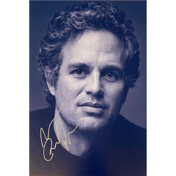 Autograph Signed  Mark Ruffalo Photo