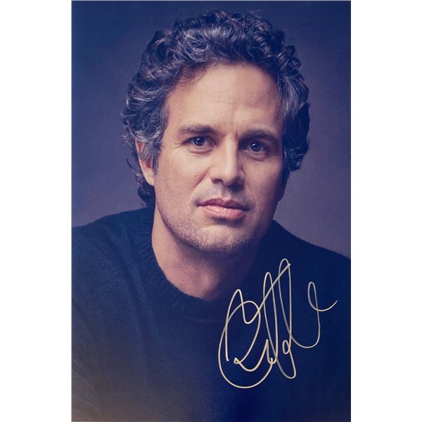 Autograph Signed  Mark Ruffalo Photo