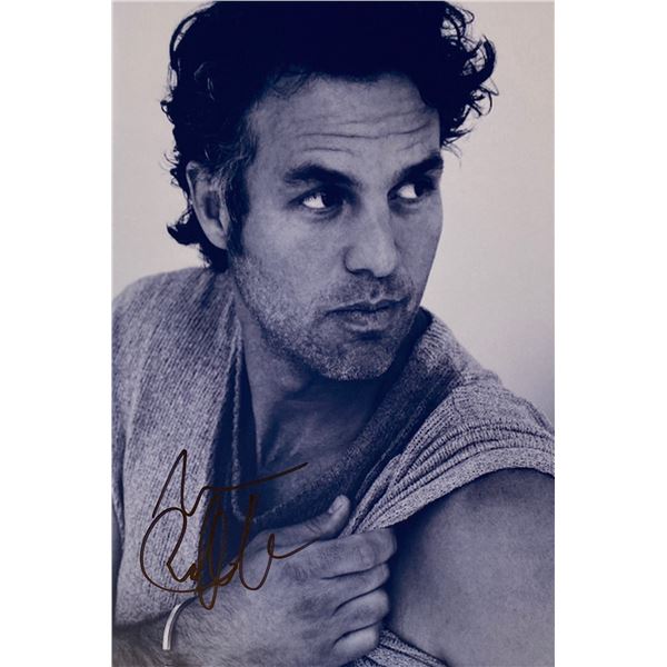 Autograph Signed  Mark Ruffalo Photo