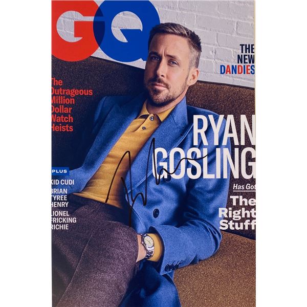 Autograph Signed  Ryan Gosling Photo