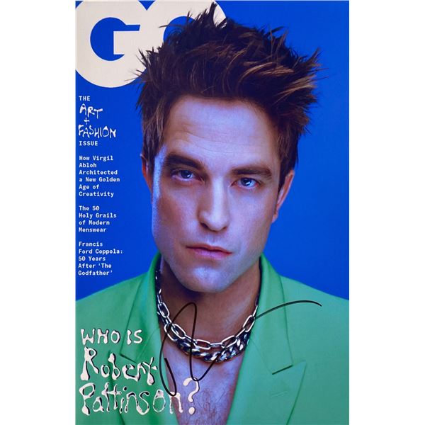 Autograph Signed  Robert Pattinson Photo