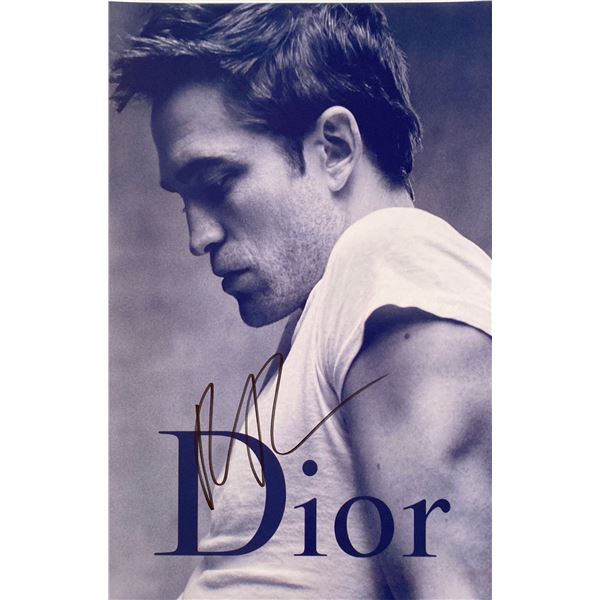 Autograph Signed  Robert Pattinson Photo