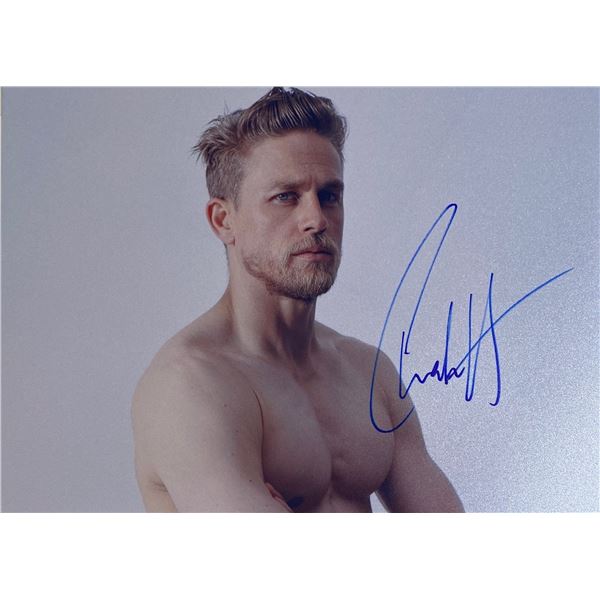 Autograph Signed  Charlie Hunnam Photo
