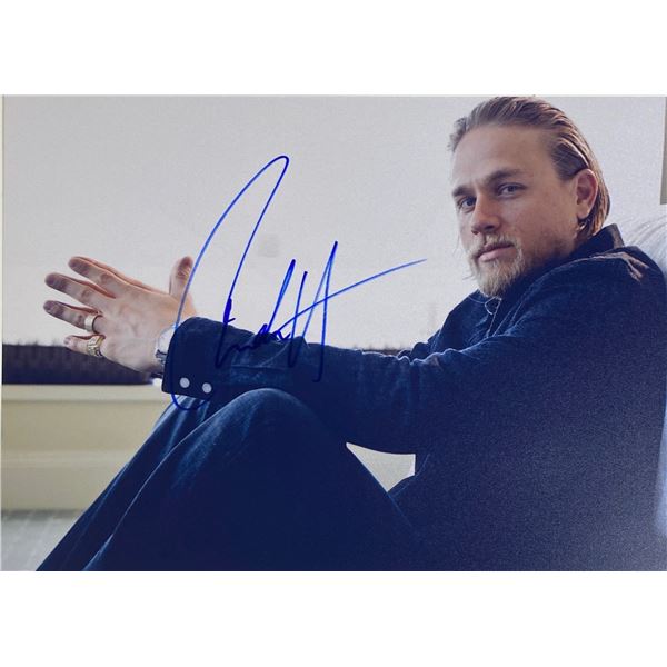 Autograph Signed  Charlie Hunnam Photo