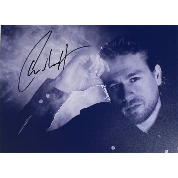 Autograph Signed  Charlie Hunnam Photo