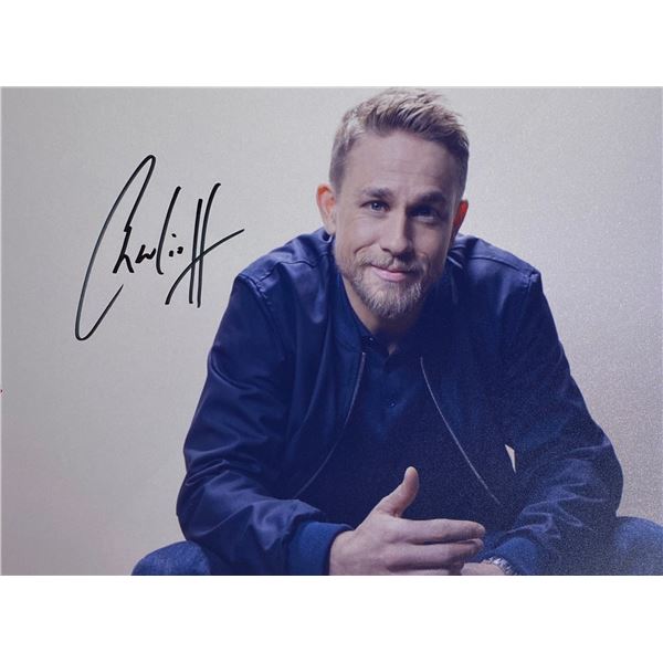 Autograph Signed  Charlie Hunnam Photo