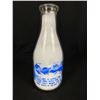 Image 2 : Vintage Hard to Find Rivers Dairyland Salmonarm B.C. Painted Label Milk Bottle