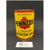 Image 2 : Vintage Pennzoil Motor Oil Tin with No Lid