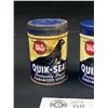 Image 2 : 2 Vintage Wiz Quik-Seal Tins