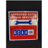 Image 2 : 36" x 36" BCAA Double Sided Repair Service Sign NO SHIPPING