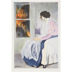 Pablo Picasso, La Soeur de L'Artiste, Lithograph 