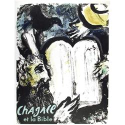 Marc Chagall, Moses, Bible Lithograph