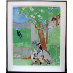 Romare Bearden, Delilah, Ritual Silkscreen