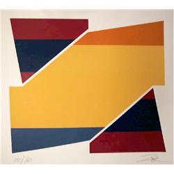 Larry Zox, Rotation II, Serigraph