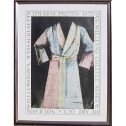 Jim Dine, Museum Exhibition Poster, 1976