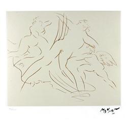 Reuben Nakian, Europa and Bull, Etching
