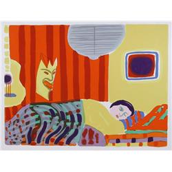 John Grillo, Duerme, Serigraph
