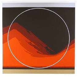 Thomas Benton, Abstract Silkscreen