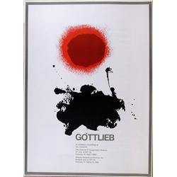 Adolph Gottlieb, Museum Exhibition Silkscreen Poster
