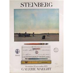 Saul Steinberg, Galerie Maeght, Lithograph 