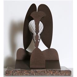 Pablo Picasso, The Lady, Steel Sculpture