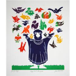 Jean Sariano, Lot of 2 Pop Aquatint Etchings