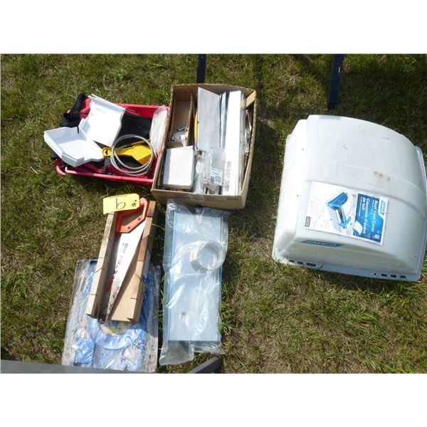 Camco Root Vent, Mitre Saw, New Truck Mirror Hardware