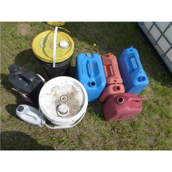 4- Jerry Cans, Antifreeze and Oils